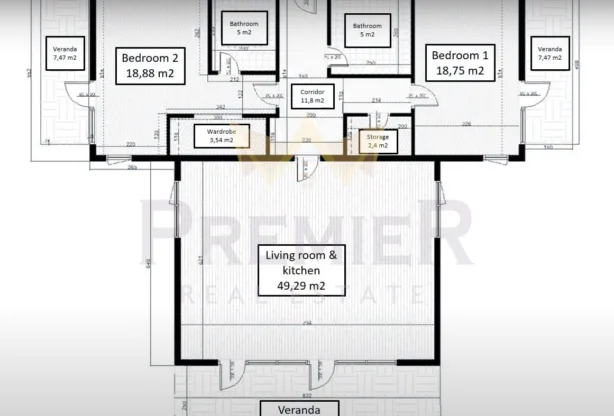 סוכנות נדל״ן - Imoti Premier - imot - 1016652, מחיר: 132000 EUR