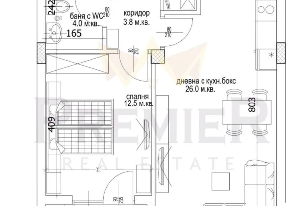 סוכנות נדל״ן - Imoti Premier - imot - 1234177, מחיר: 123000 EUR