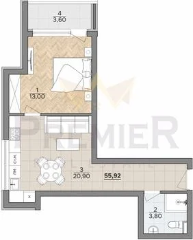 סוכנות נדל״ן - Imoti Premier - imot - 995902, מחיר: 105686 EUR