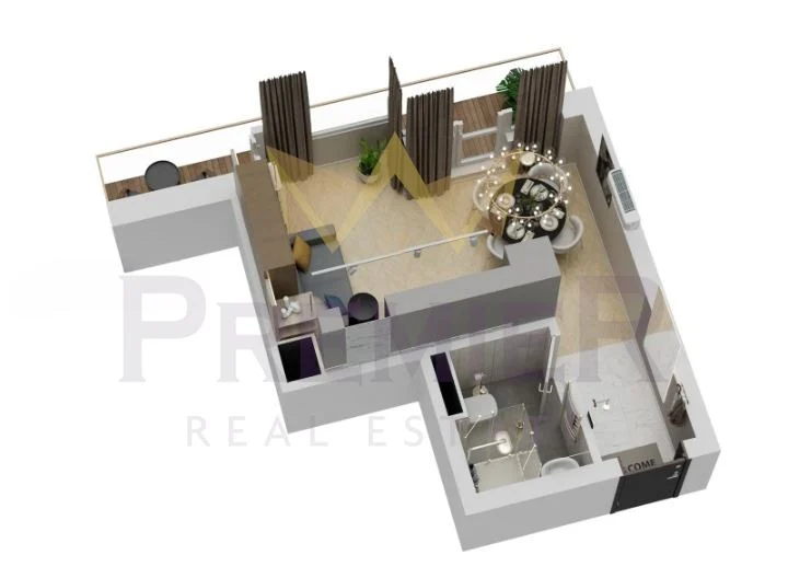 1 СТАЕН – ТРОШЕВО, СГРАДА LIBRA -  - снимка 6 - Имоти Премиер