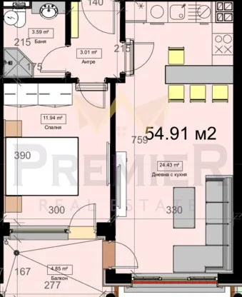 סוכנות נדל״ן - Imoti Premier - imot - 872088, מחיר: 110000 EUR