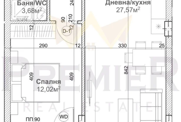 Агенция за недвижими имоти - Имоти Премиер - имот - 787110, Цена: 90000 EUR