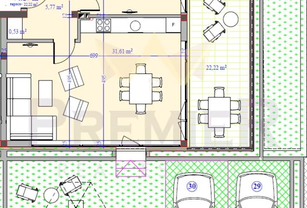 Агенция за недвижими имоти - Имоти Премиер - имот - 1105868, Цена: 183000 EUR