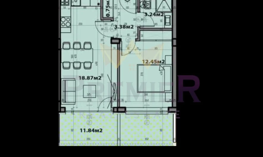 2- стаен апартамент , кв. Виница, гр. Варна -  - снимка 1 - Имоти Премиер