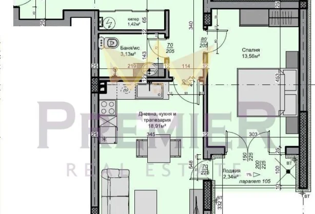 Агенция за недвижими имоти - Имоти Премиер - имот - 1244219, Цена: 110000 EUR