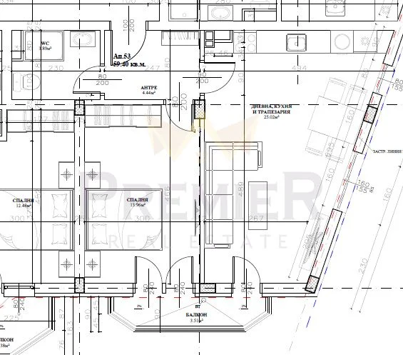 2-стаен апартамент в к-с Меден рудник – зона В -  - снимка 1 - Имоти Премиер