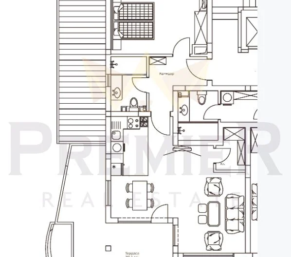 2-стаен апартамент   в с. Шкорпиловци -  - снимка 9 - Имоти Премиер