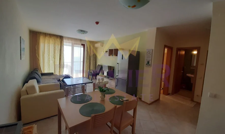 2-СТАЕН АПАРТАМЕНТ – ЗАТВОРЕН КОМПЛЕКС, МОРСКА ПАНОРАМА, АКТ 16, ОБЗАВЕДЕН, ПАРКОМЯСТО -  - снимка 2 - Имоти Премиер