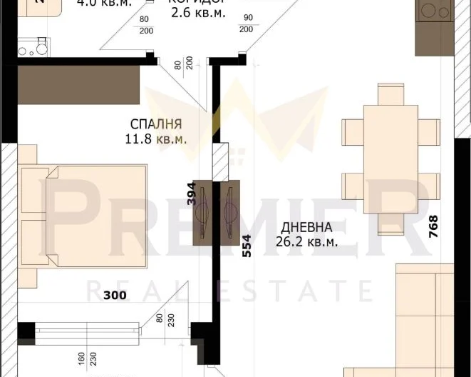 2-СТАЕН, КАЙСИЕВА ГРАДИНА -  - снимка 1 - Имоти Премиер