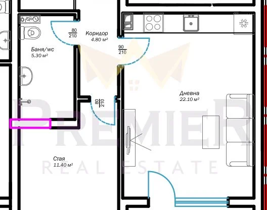 Immobilienagentur - Imoti Premier - imot - 1177604, Preis: 155000 EUR