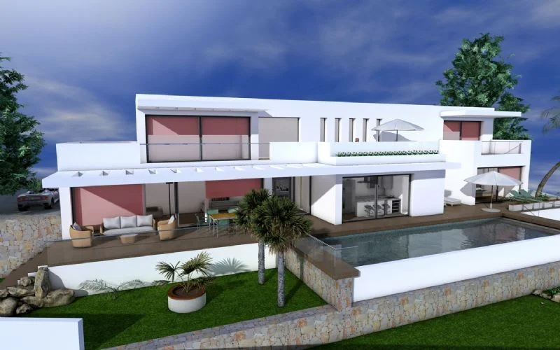 וילה באל בוסקה (מוראיירה), אליקנטה (3 חדרי שינה, 3 חדרי רחצה) -  - snimka 1 - Imoti Premier