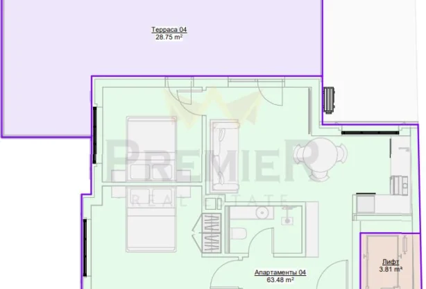 Агенция за недвижими имоти - Имоти Премиер - имот - 995553, Цена: 363420 EUR