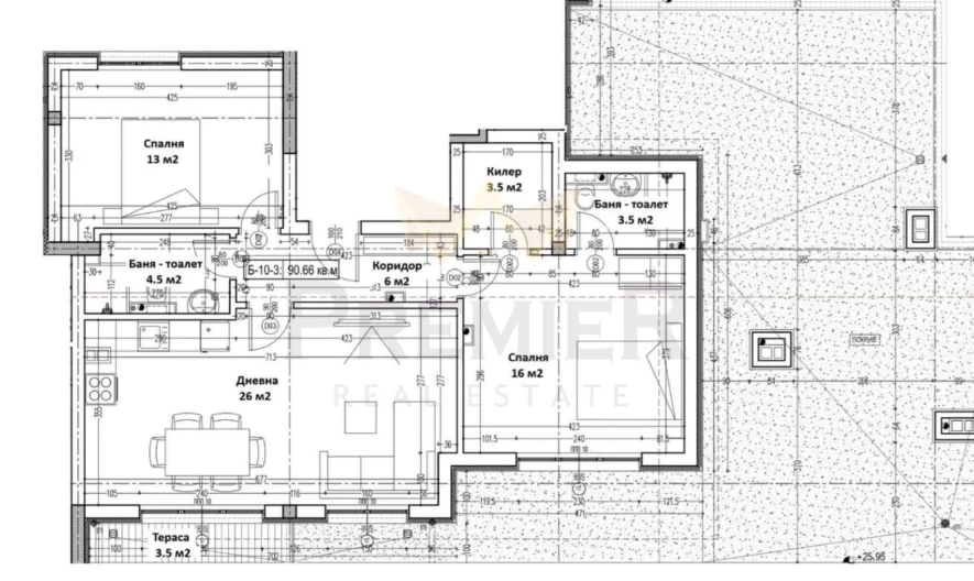 3-стаен апартамент – Левски - - снимка 12 - Имоти Премиер