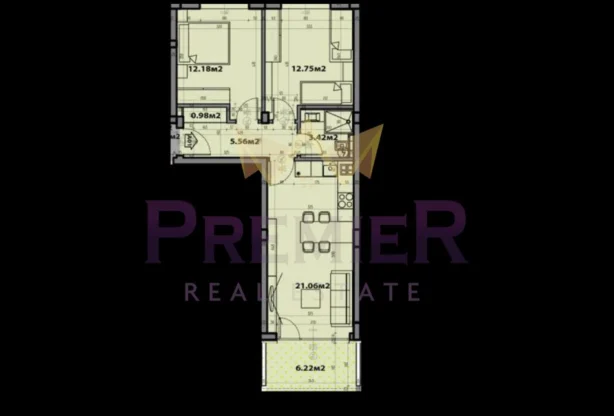 Агенция за недвижими имоти - Имоти Премиер - имот - 1072642, Цена: 131300 EUR