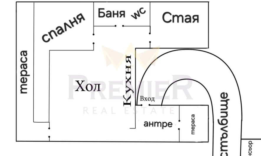 3-стаен тухлен апартамент до Базар Левски -  - снимка 14 - Имоти Премиер