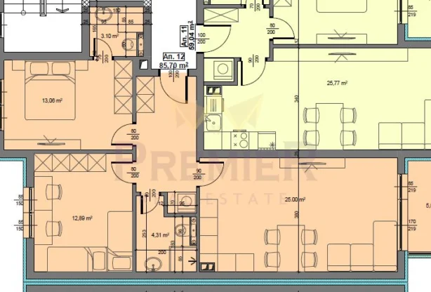 Агенция за недвижими имоти - Имоти Премиер - имот - 1225874, Цена: 180000 EUR