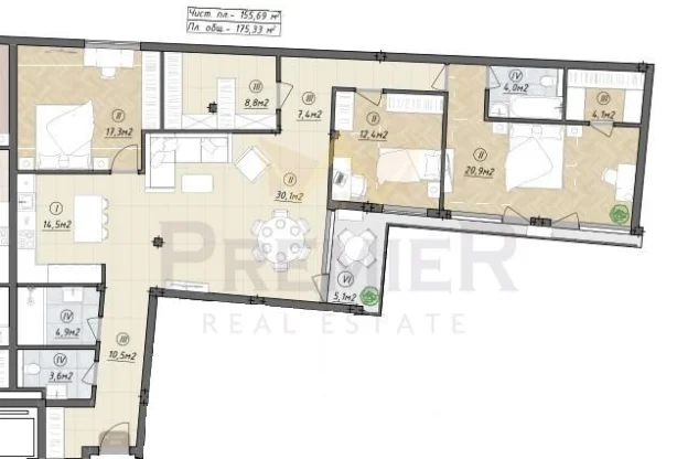 Агенция за недвижими имоти - Имоти Премиер - имот - 923962, Цена: 222000 EUR