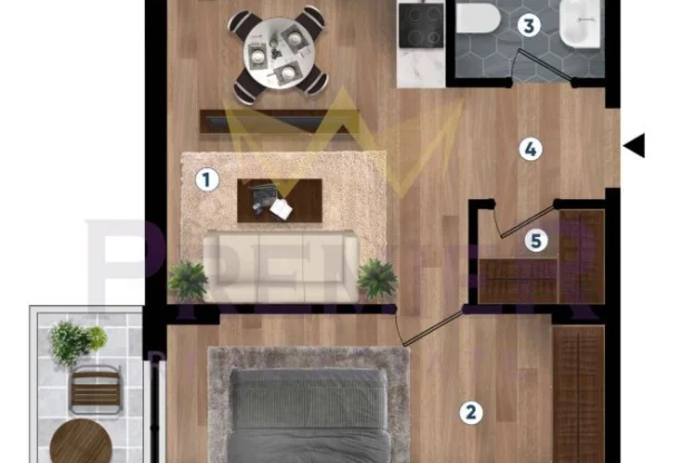 Агенция за недвижими имоти - Имоти Премиер - имот - 972341, Цена: 85482 EUR