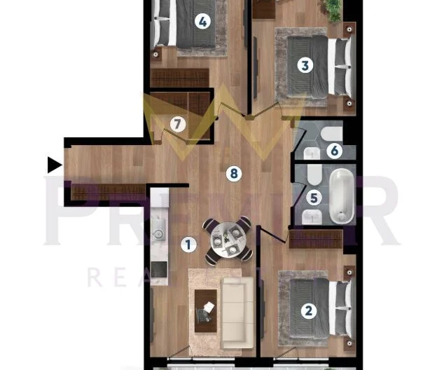 Агенция за недвижими имоти - Имоти Премиер - имот - 972422, Цена: 158417 EUR