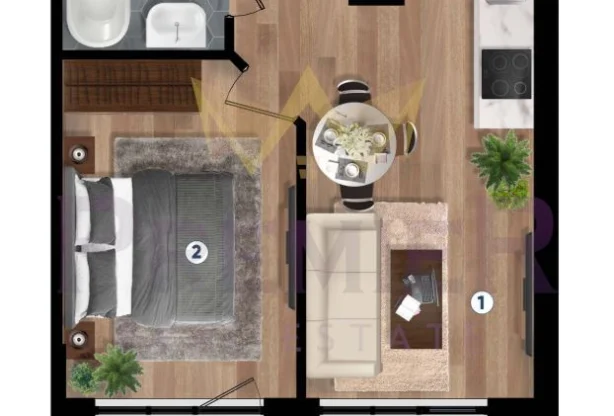 Агенция за недвижими имоти - Имоти Премиер - имот - 972327, Цена: 82179 EUR