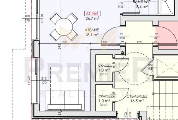 Агенция за недвижими имоти - Имоти Премиер - имот - 1193677, Цена: 49400 EUR