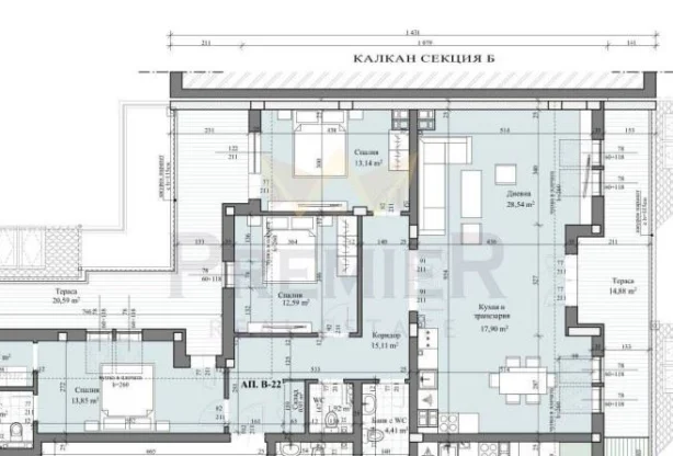Агенция за недвижими имоти - Имоти Премиер - имот - 1204735, Цена: 420000 EUR