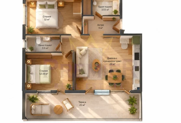 Агенция за недвижими имоти - Имоти Премиер - имот - 1221226, Цена: 158000 EUR