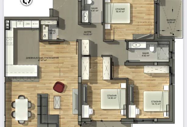 Агенция за недвижими имоти - Имоти Премиер - имот - 1229396, Цена: 506940 EUR