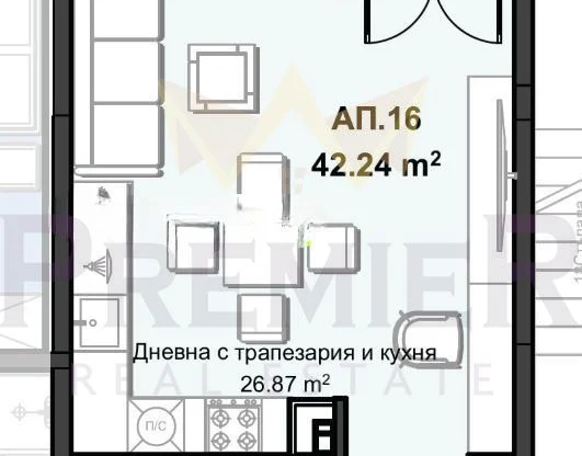 Агенция за недвижими имоти - Имоти Премиер - имот - 1232544, Цена: 93000 EUR