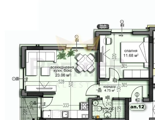 Агенция за недвижими имоти - Имоти Премиер - имот - 1187116, Цена: 122990 EUR