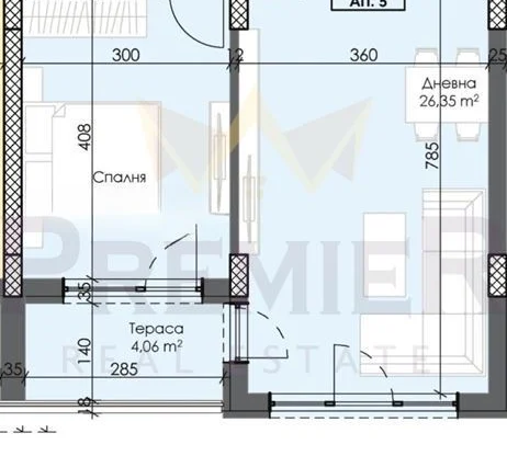 Агенция за недвижими имоти - Имоти Премиер - имот - 1196183, Цена: 108480 EUR