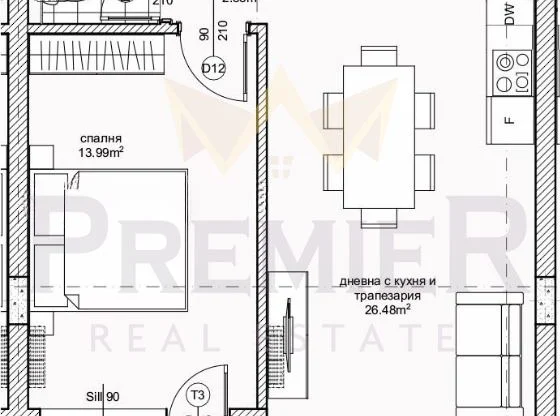 Агенция за недвижими имоти - Имоти Премиер - имот - 982057, Цена: 122000 EUR