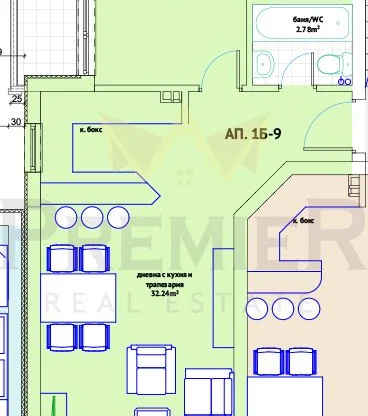 Агенция за недвижими имоти - Имоти Премиер - имот - 1019262, Цена: 148000 EUR