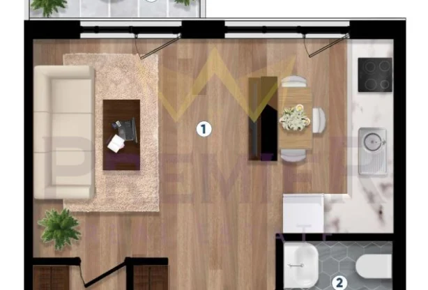 Агенция за недвижими имоти - Имоти Премиер - имот - 972434, Цена: 65554 EUR