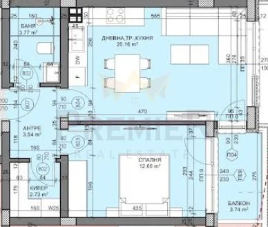 סוכנות נדל״ן - Imoti Premier - imot - 1086997, מחיר: 126475 EUR