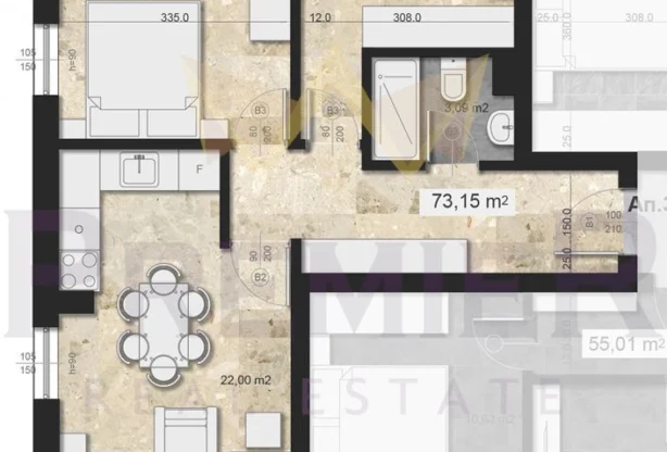 Агенция за недвижими имоти - Имоти Премиер - имот - 1163913, Цена: 197316 EUR