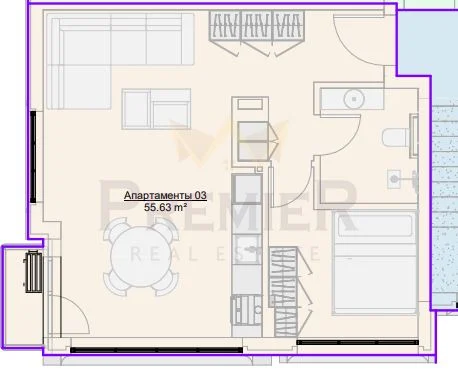 Агенция за недвижими имоти - Имоти Премиер - имот - 995546, Цена: 290040 EUR