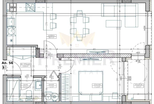 Агенция за недвижими имоти - Имоти Премиер - имот - 1028297, Цена: 118000 EUR