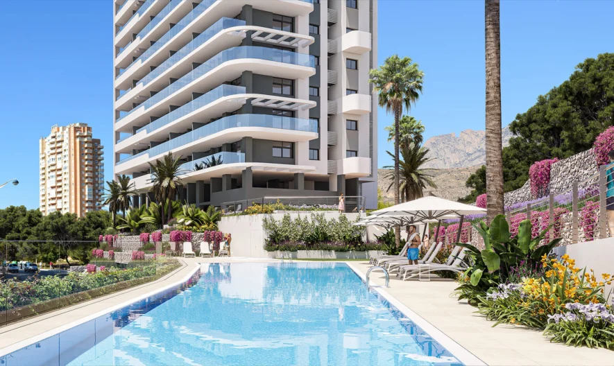 Апартамент в Benidorm, Alicante (2 спални, 2 бани) -  - снимка 1 - Имоти Премиер