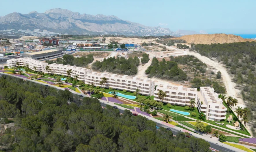 Апартамент в La Nucía, Alicante (2 спални, 2 бани) - - снимка 1 - Имоти Премиер