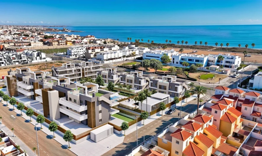 Апартамент в Pilar de la Horadada, Alicante (3 спални, 2 бани) - - снимка 1 - Имоти Премиер