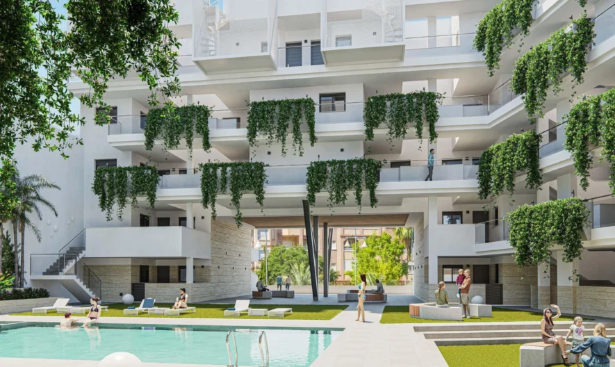 Apartament v Torevieha, Alikante (2 חדרי שינה, 2 חדרי אמבטיה) -  - snimka 1 - Imoti Premier
