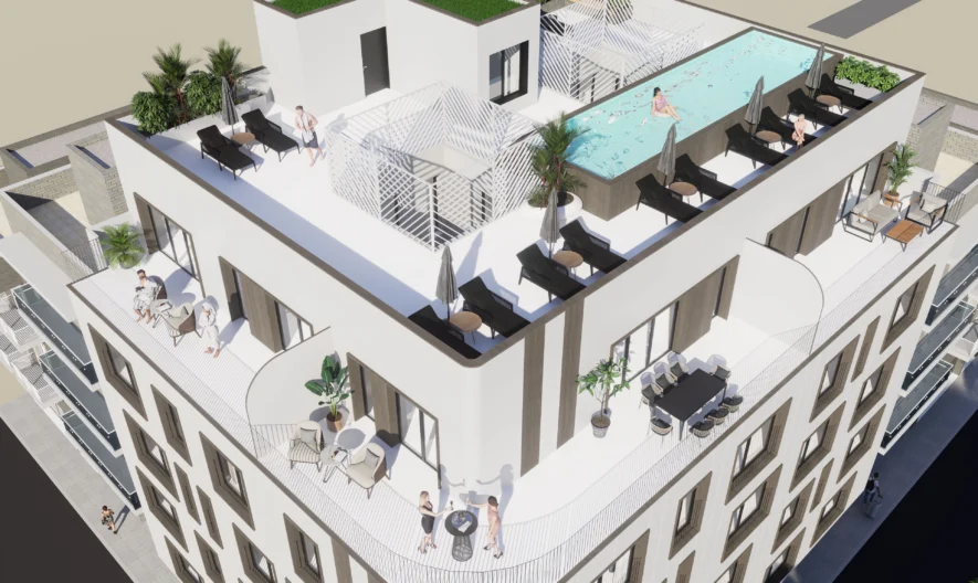 Apartament v Torevieha, Alikante (3 חדרי שינה, 2 חדרי אמבטיה) -  - snimka 1 - Imoti Premier