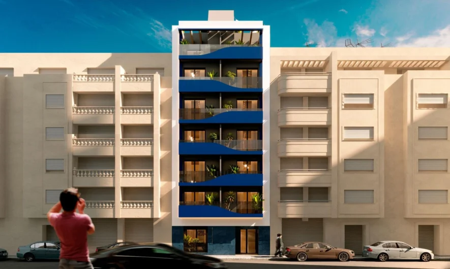 Апартамент в Torrevieja, Alicante (1 спалня, 1 баня) -  - снимка 1 - Имоти Премиер