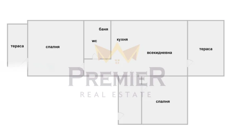 Bright three-room apartment with two terraces in the Okrazhna Bolnitsa (District Hospital) area -  - snimka 17 - Imoti Premier