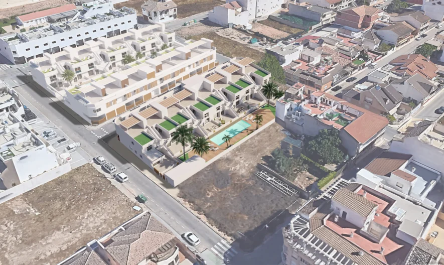 Бунгало в Pilar de la Horadada, Alicante (3 спални, 2 бани) -  - снимка 1 - Имоти Премиер