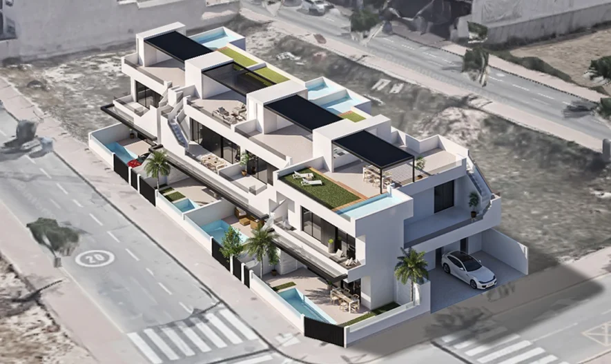 Бунгало в San Pedro del Pinatar, Murcia (3 спални, 2 бани) -  - снимка 1 - Имоти Премиер