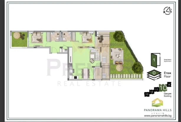 Агенция за недвижими имоти - Имоти Премиер - имот - 779010, Цена: 120000 EUR