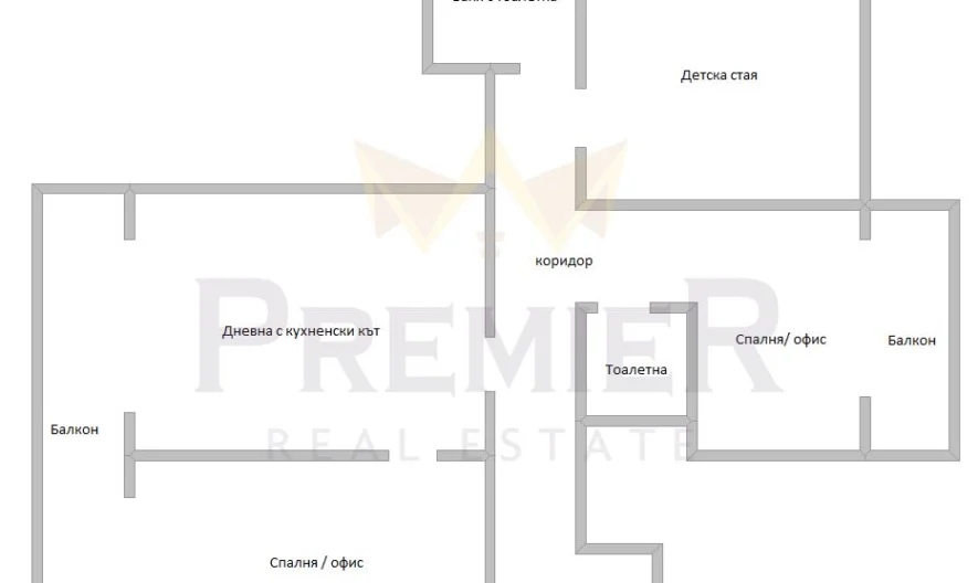 ЧЕТИРИСТАЕН АПАРТАМЕНТ - - снимка 1 - Имоти Премиер