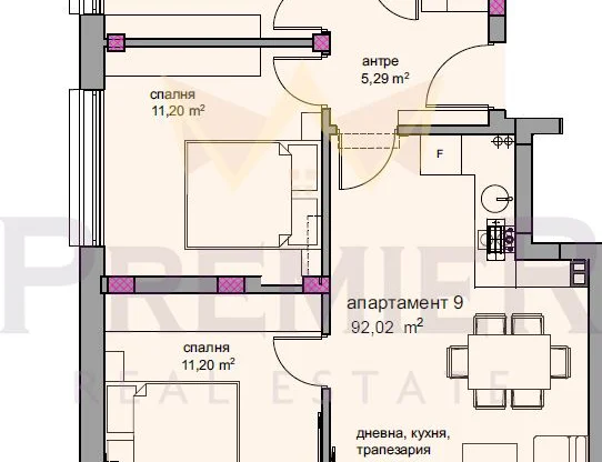 Агенция за недвижими имоти - Имоти Премиер - имот - 871199, Цена: 160000 EUR